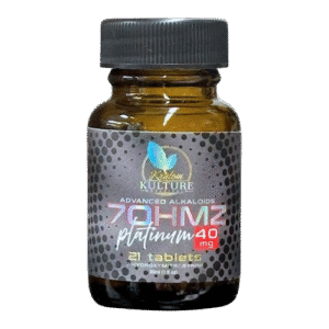 Kratom Kulture 7OH Platinum 40mg Tablets