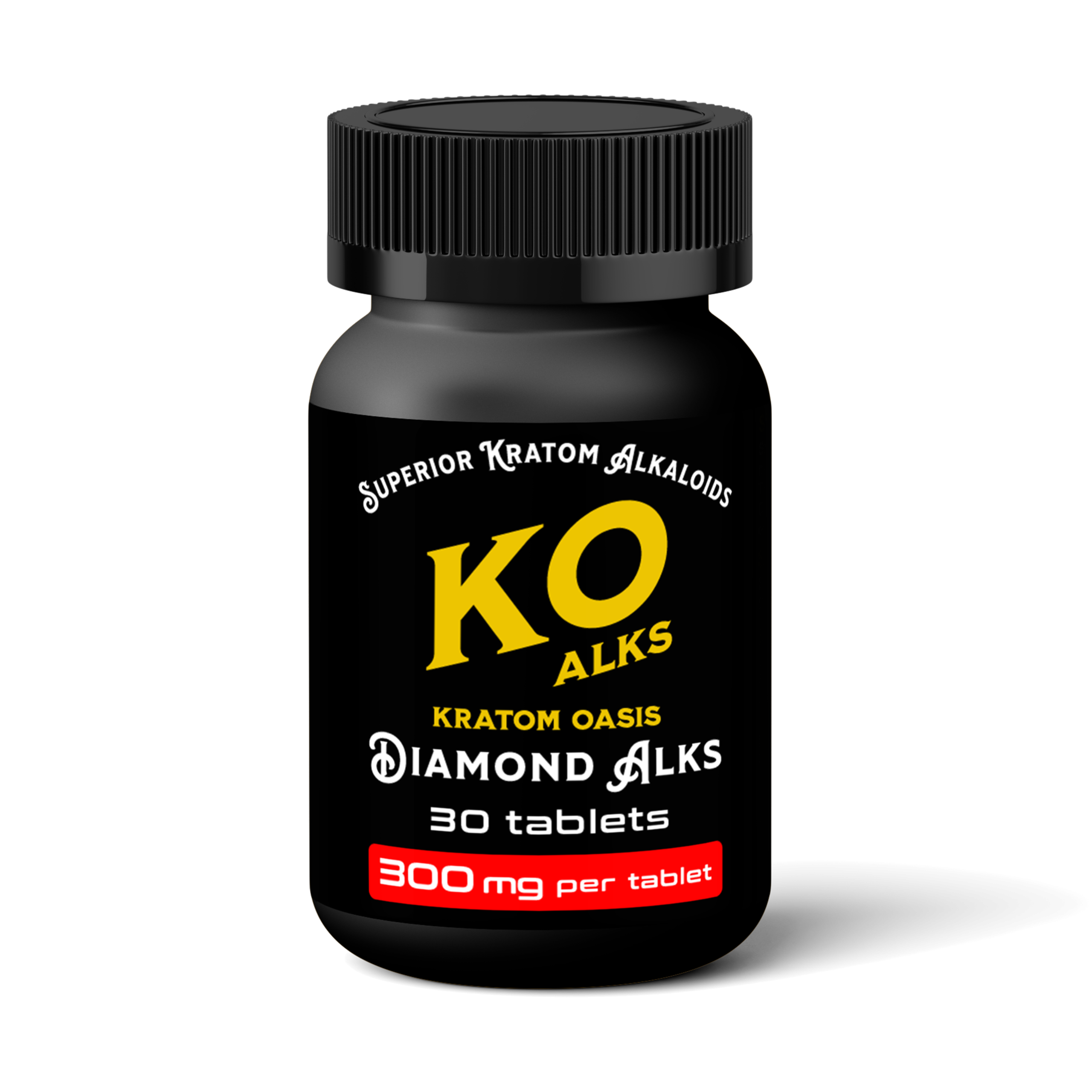 Kratom Oasis Diamond ALKS 300mg Tablets - Image 4